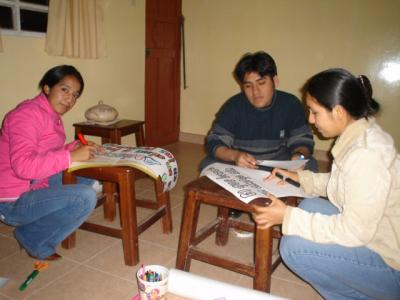 Trabajando...
